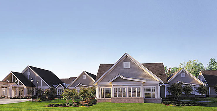 Carroll Campbell Place exterior showing grassy grounds and modern facilities.