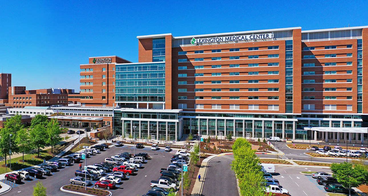 Lexington Medical Center building exterior.