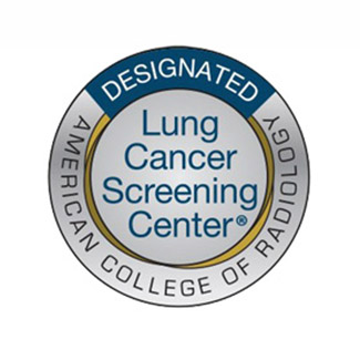 Lung Cancer Screening Center logo from American College of Radiology.