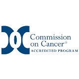 The accredited program badge from the American College of Surgeons Commission on Cancer.